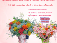 Giao Hoa Tươi Nhanh – Đúng Giờ – Đúng Dịp tại Hóa An, Biên Hòa