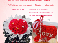  Giao Hoa Tươi Tận Nơi Khu Vực Long Bình – Biên Hòa