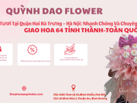 Giao Hoa Tươi Tại Quận Hai Bà Trưng – Hà Nội: Nhanh Chóng Và Chuyên Nghiệp