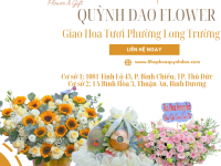 GIAO HOA NHANH LONG TRƯỜNG – HOA TƯƠI GẤP, GIAO LIỀN TẬN NƠI