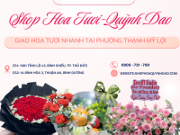 GIAO HOA TƯƠI NHANH TẠI PHƯỜNG THẠNH MỸ LỢI – CHỌN HOA ĐẸP, GỬI TÌNH YÊU THƯƠNG