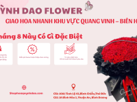  GIAO HOA NHANH KHU VỰC QUANG VINH – BIÊN HÒA | HOA QUỲNH DAO – CHUYÊN HOA TƯƠI CAO CẤP