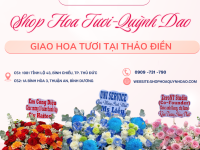 GIAO HOA TƯƠI TẠI THẢO ĐIỀN – HOA ĐẸP ĐẲNG CẤP, DỊCH VỤ CHUYÊN NGHIỆP