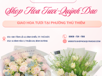 DỊCH VỤ GIAO HOA TƯƠI TẠI PHƯỜNG THỦ THIÊM – HOA ĐẸP, GIAO NHANH TRONG NGÀY
