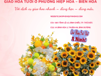Giao Hoa Tươi Ở Phường Hiệp Hòa – Biên Hòa | Quỳnh Dao Flower – Gửi Trọn Yêu Thương
