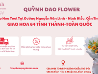 Giao Hoa Tươi Tại Đường Nguyễn Văn Linh – Ninh Kiều, Cần Thơ