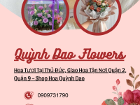 Hoa Tươi Tại Thủ Đức, Giao Hoa Tận Nơi Quận 2, Quận 9 – Shop Hoa Quỳnh Dao
