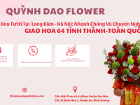 Dịch vụ giao hoa tươi tại quận Long Biên, Hà Nội – Lựa chọn tin cậy cho mọi dịp