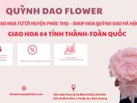 GIAO HOA TƯƠI HUYỆN PHÚC THỌ – SHOP HOA QUỲNH DAO HÀ NỘI
