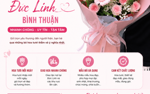 Dịch Vụ Giao Hoa Đức Linh Bình Thuận Nhanh Chóng, Uy Tín Và Chuyên Nghiệp