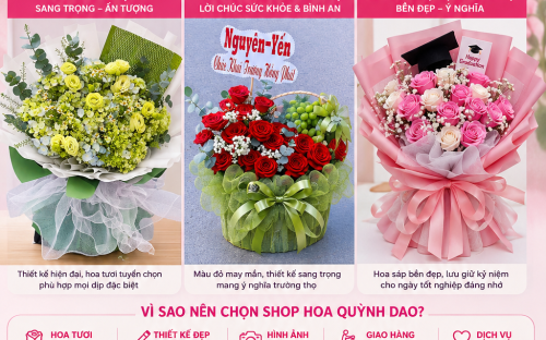 Dịch Vụ Giao Hoa Lâm Hà Lâm Đồng Uy Tín Cùng Shop Hoa Quỳnh Dao