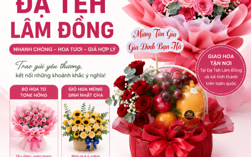Dịch Vụ Giao Hoa Tại Đạ Tẻh Lâm Đồng Uy Tín Cùng Shop Hoa Quỳnh Dao