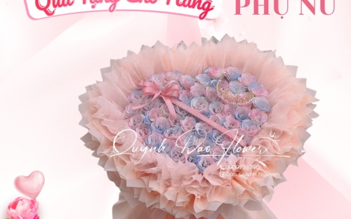 Bó hoa sáp tặng 8/3 – Lựa chọn quà tặng bền đẹp và tinh tế