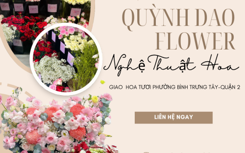 Giao Hoa Tươi Phường Bình Trưng Tây – Gửi Trọn Yêu Thương Qua Từng Cánh Hoa