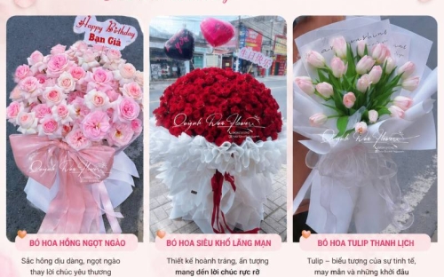 Hoa Tươi Hot Trend 2026 – Những Mẫu Bó Hoa Được Yêu Thích Nhất | Shop Hoa Quỳnh Dao