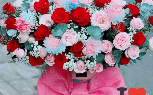 Shop hoa gần đây nhất - shop hoa tươi  phường Bình Hoà Thuận An Bình Dương 