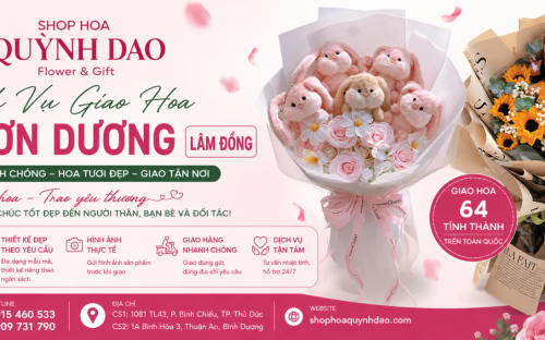 Dịch Vụ Giao Hoa Tại Đơn Dương Lâm Đồng Uy Tín Cùng Shop Hoa Quỳnh Dao