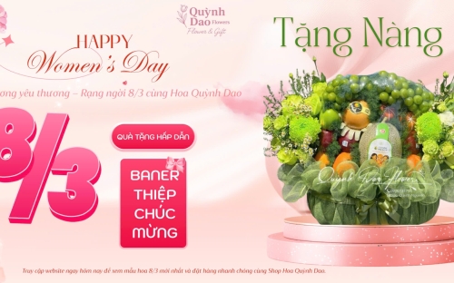 Giao Giỏ Trái cây 8/3 tại Bình Dương