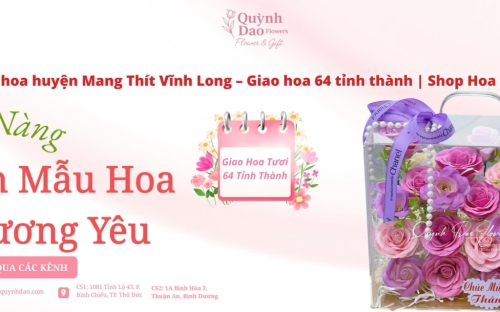 Dịch vụ giao hoa mừng sinh nhật tại Vĩnh Long – Món quà ý nghĩa cho ngày đặc biệt