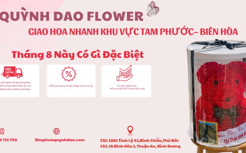  GIAO HOA TƯƠI TẠI TAM PHƯỚC – BIÊN HÒA | ĐẶT ONLINE – GIAO NHANH TRONG 2 GIỜ