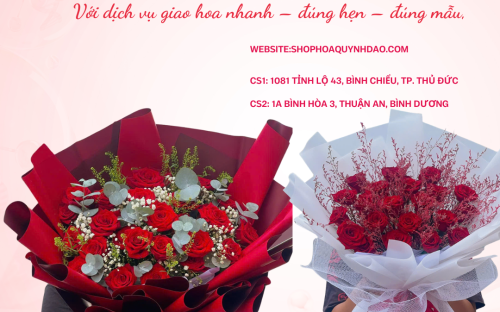 Giao Hoa Tươi Tại Bình Đa – Biên Hòa | Shop Hoa Quỳnh Dao
