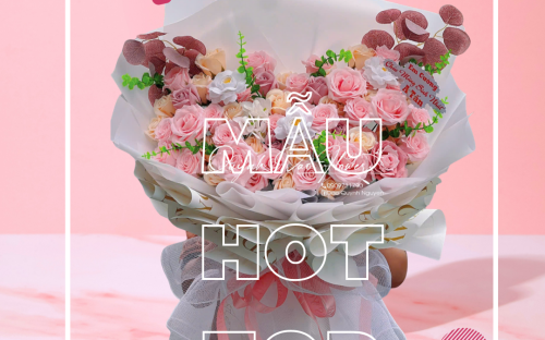 Top 3 Mẫu Bó Hoa Sáp Siêu Hot Trong Tuần Tại Quỳnh Dao