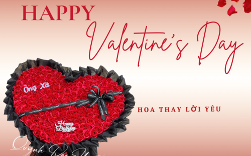CHÚC MỪNG VALENTINE 2026 – TRAO TRỌN YÊU THƯƠNG CÙNG HOA QUỲNH DAO