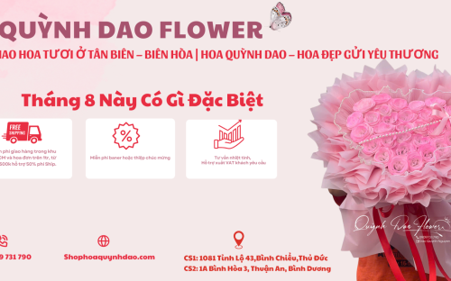 GIAO HOA TƯƠI Ở TÂN BIÊN – BIÊN HÒA | HOA QUỲNH DAO – HOA ĐẸP GỬI YÊU THƯƠNG