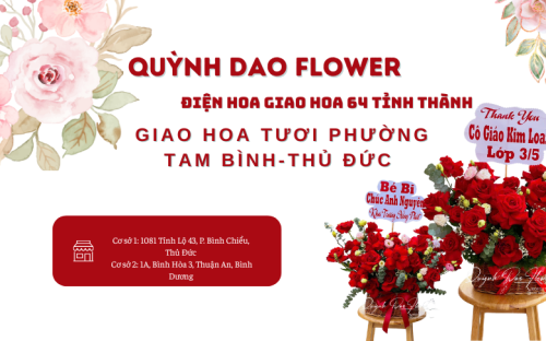 Giao Hoa Tươi Phường Tam Bình, Thủ Đức – Đặt Hoa Online, Giao Nhanh Trong Ngày