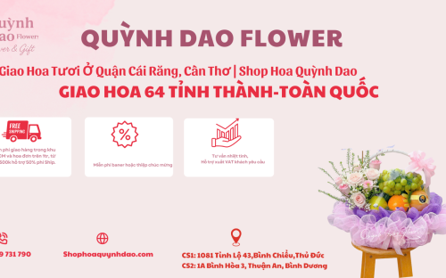 Giao Hoa Tươi Ở Quận Cái Răng, Cần Thơ | Shop Hoa Quỳnh Dao