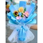 Bó hoa len nhỏ xinh tặng tốt nghiệp 