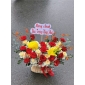 Giỏ hoa nhỏ mix hoa ly