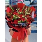 Bó hoa full đỏ
