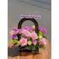 Giỏ hoa sáp tặng tốt nghiệp 