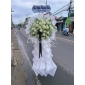 Kệ hoa tang màu trắng 