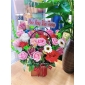 Giỏ hoa sáp nhỏ tặng khai trương 
