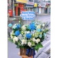 Giỏ hoa xanh dương quận 12