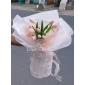 Bó hoa tulip hồng