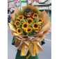 Bó hoa hướng dương kèm gấu tốt nghiệp 🧑‍🎓 