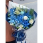 Bó hoa ly kép xanh dương thủ Đức hcm