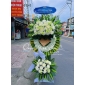 Kệ viếng truyền thống cúc trắng 