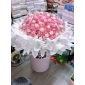 Hộp hoa tone hồng 400 bông