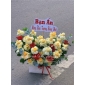 Giỏ hoa tươi bình dương khai trương 