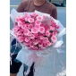 Bó hoa hồng 50 bông mix sophia