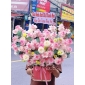 Giỏ hoa khổng lồ dĩ an