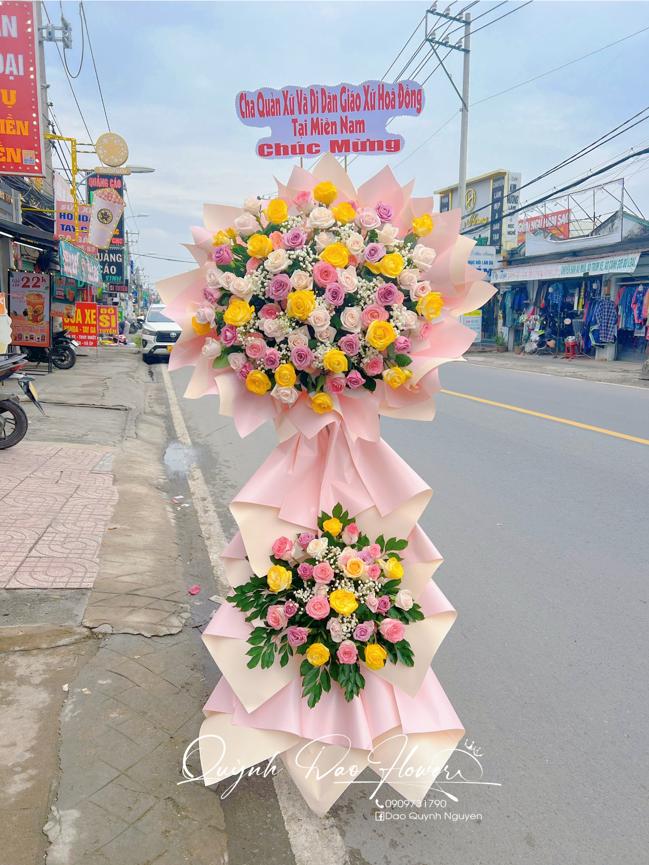 Hoa chúc mừng 