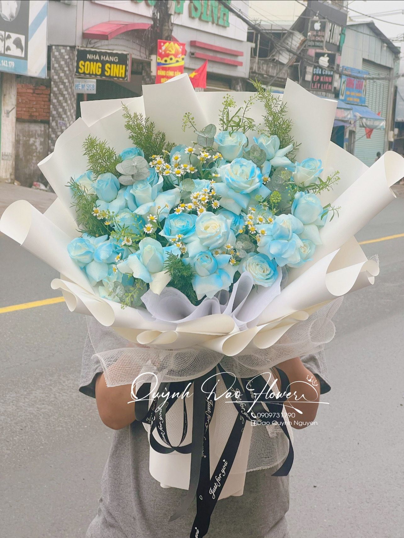 Hoa hồng xanh dương 