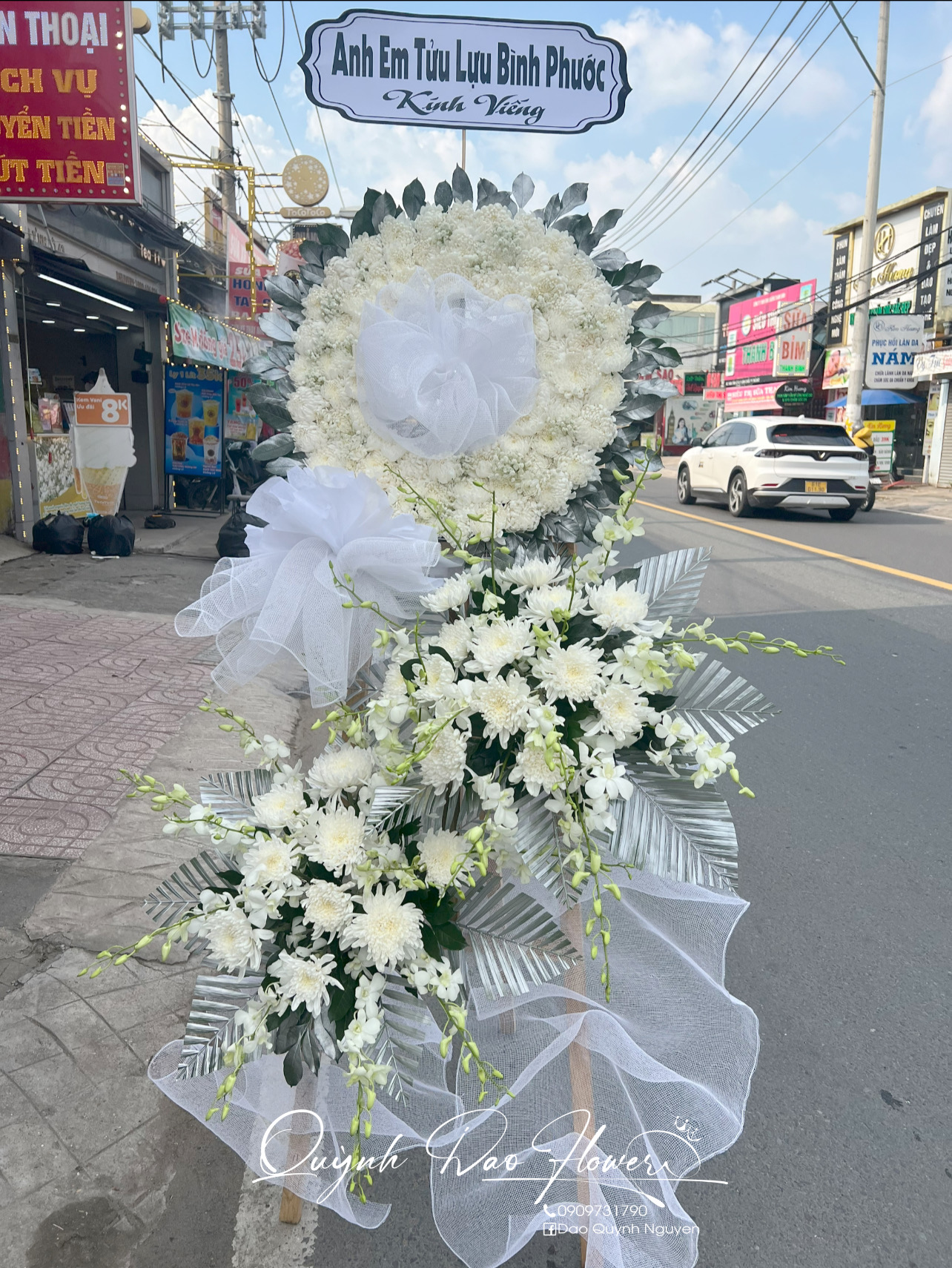 Kệ viếng cao to 3 tầng 