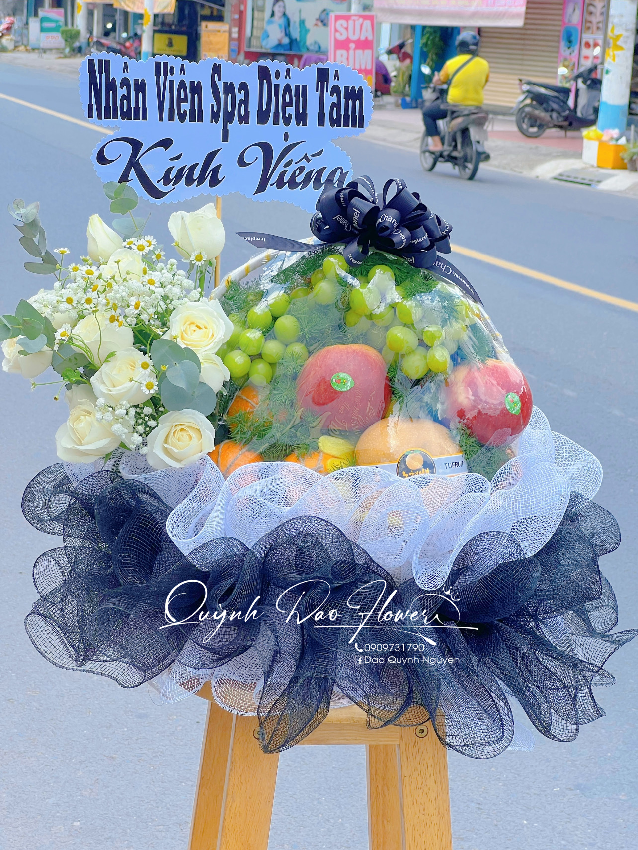 Giỏ trái cây viếng Thủ Đức 