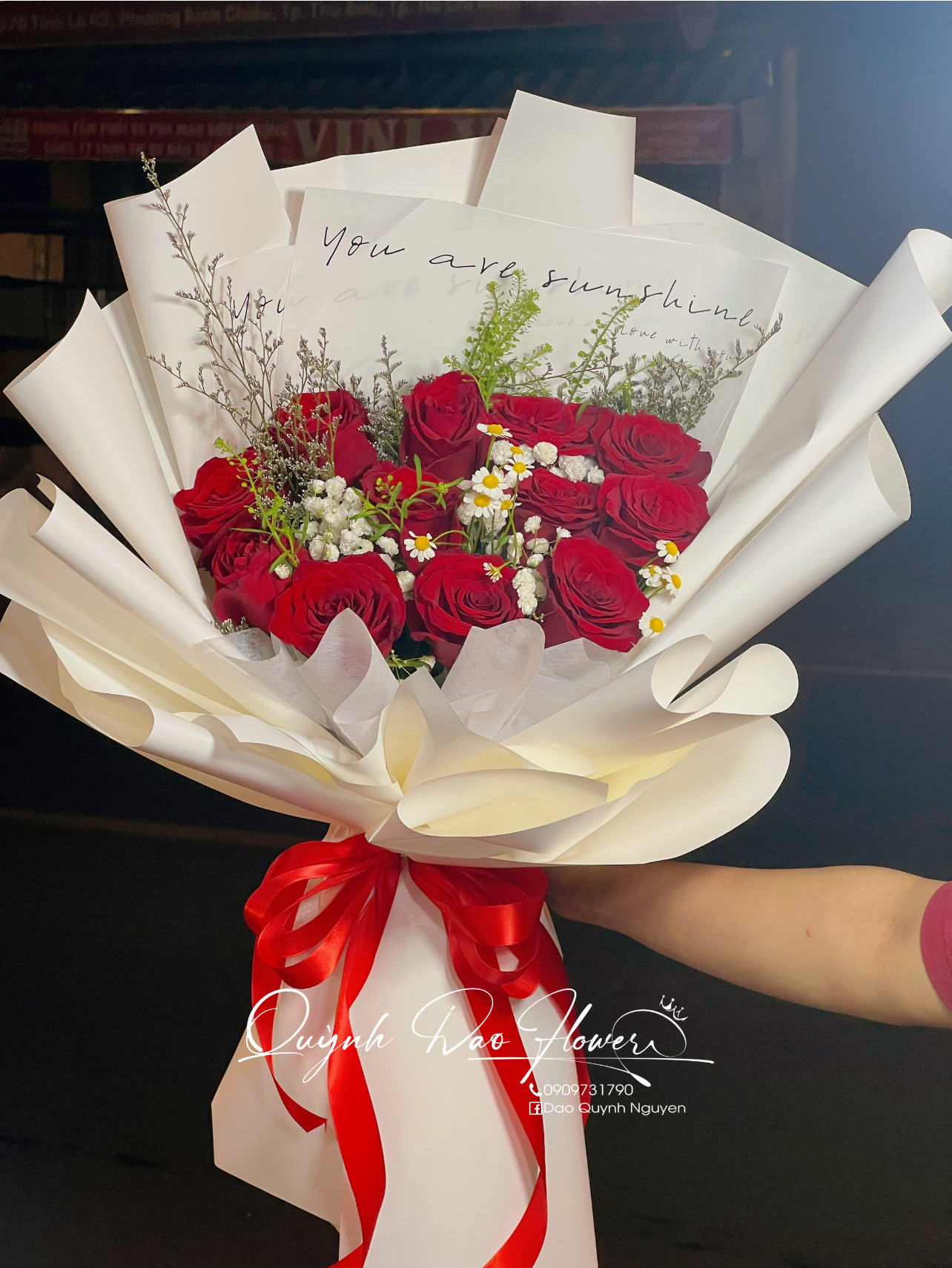 Bó hoa Hồng valentine 